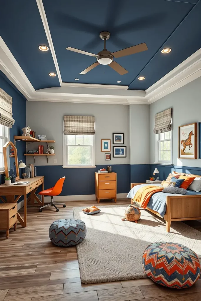 Accent Walls in Boys Bedrooms