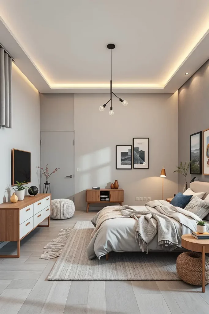 Minimalist Teen Bedroom