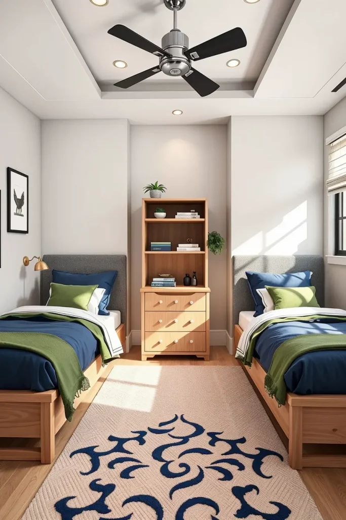 Shared Bedroom Storage