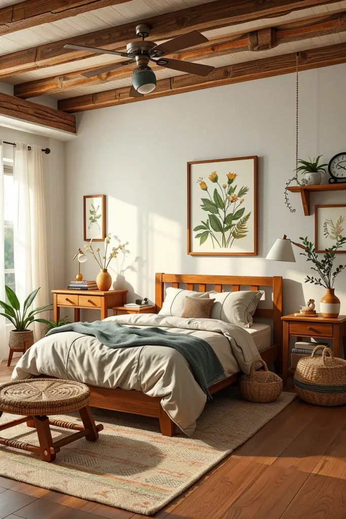 Organic Textures in Boys Bedroom