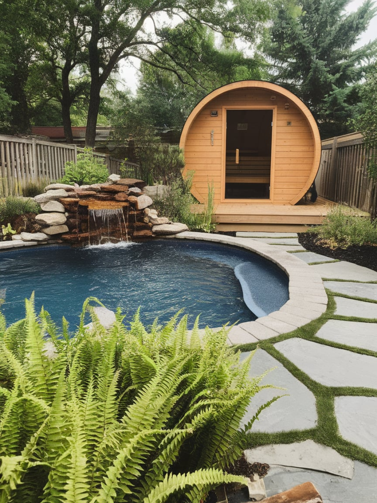 Galvanized stock tank pool