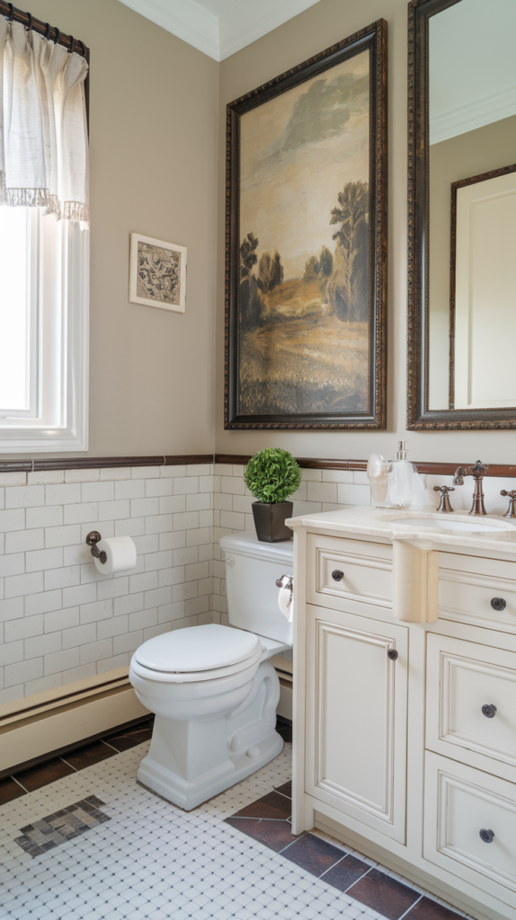 Minimalist bathroom design