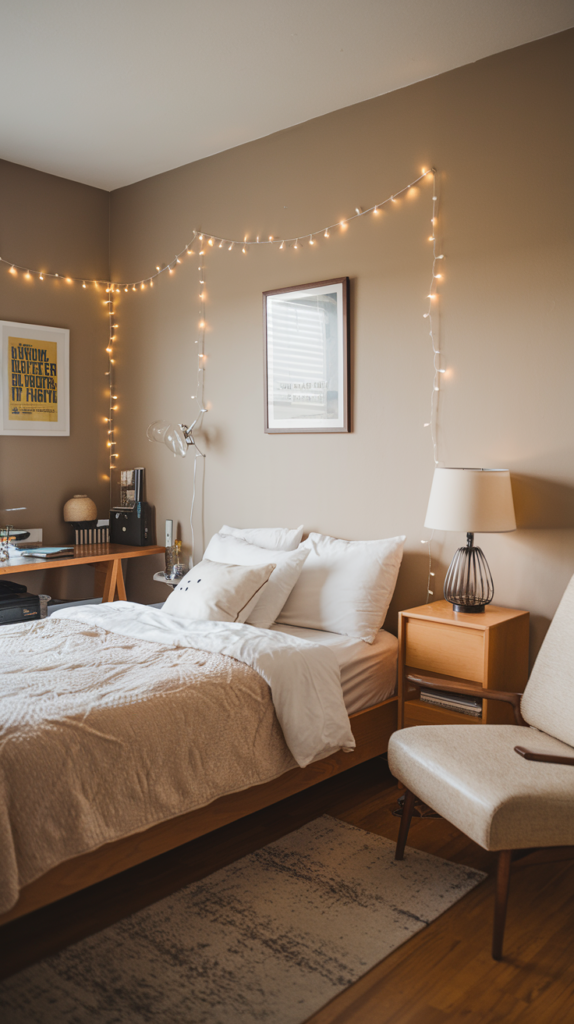 Vertical storage ideas for college bedroom