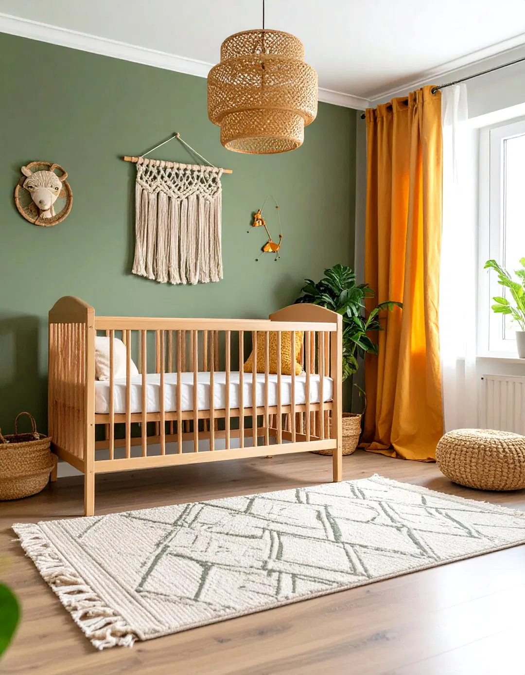 Jungle Expedition Nursery - Sage Green Nursery Ideas