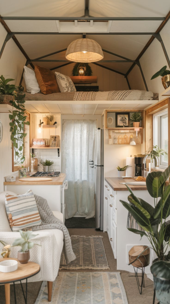 Insulated tiny house shed conversion