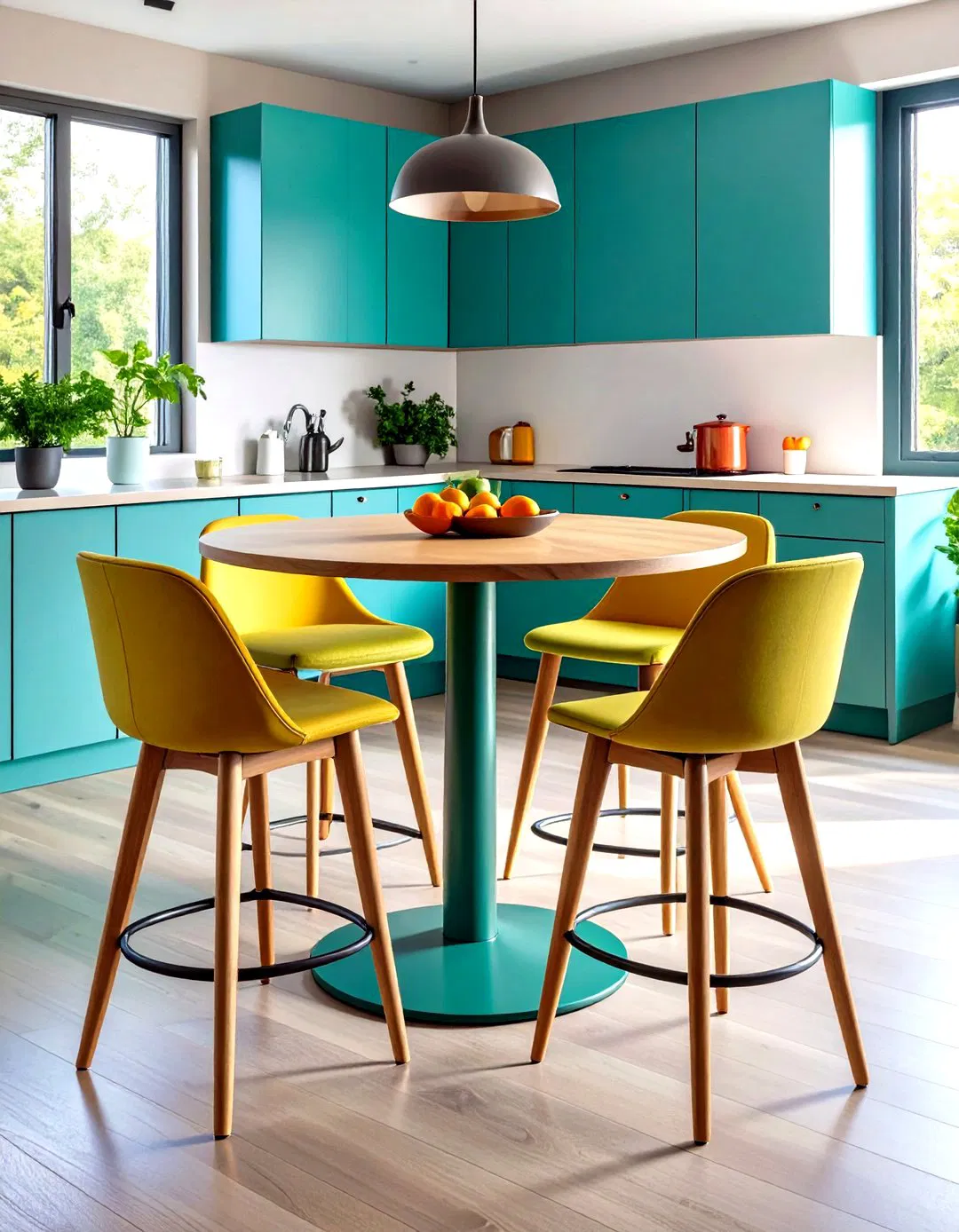 Round Bistro Kitchen Tables - Small Kitchen Table Ideas