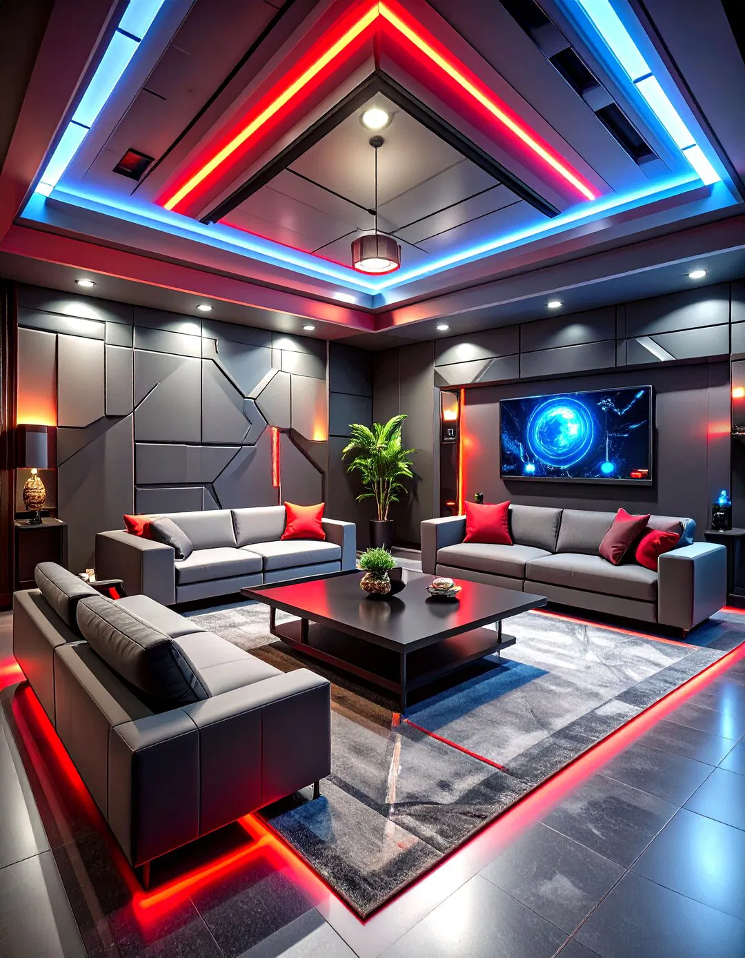 Death Star Imperial Command Center - Star Wars Man Cave