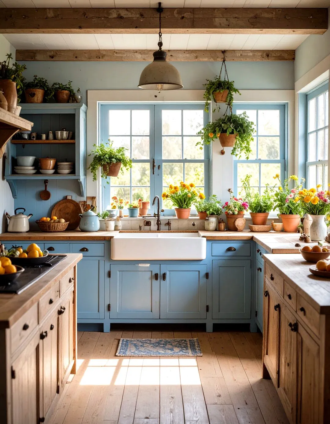 Cozy Farmhouse Kitchen Inspirations