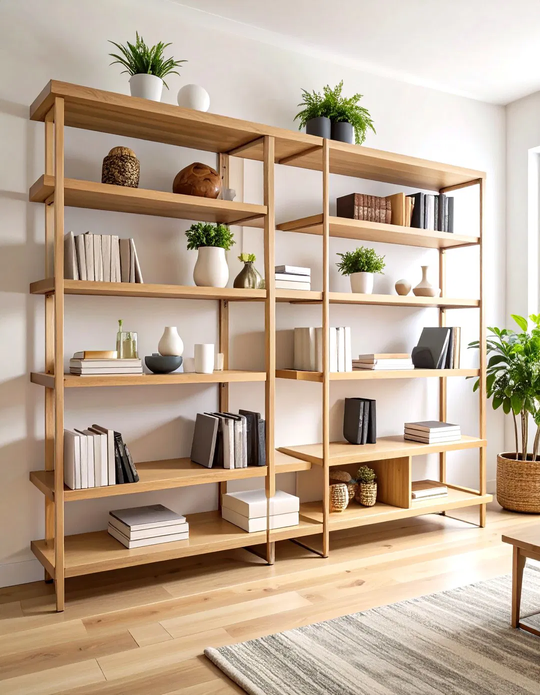 Floating Shelf Systems with Hidden Brackets - 24 Wall Storage Ideas