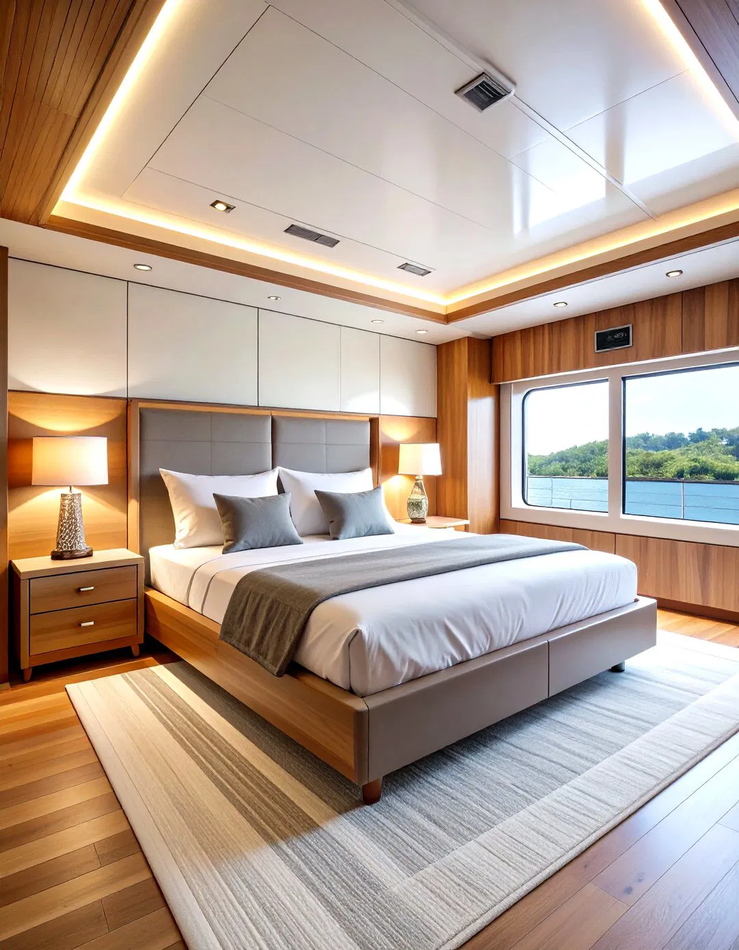 Minimalist Master Cabin