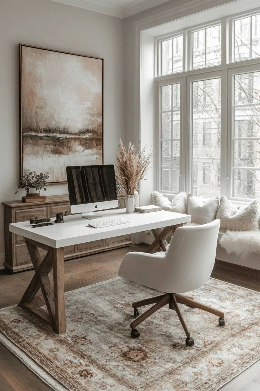 29 Desk in Living Room Ideas That Won't Compromise Aesthetics