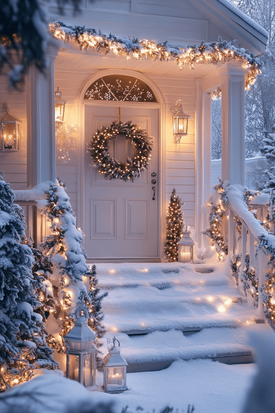 Winter Wonder Porch Design