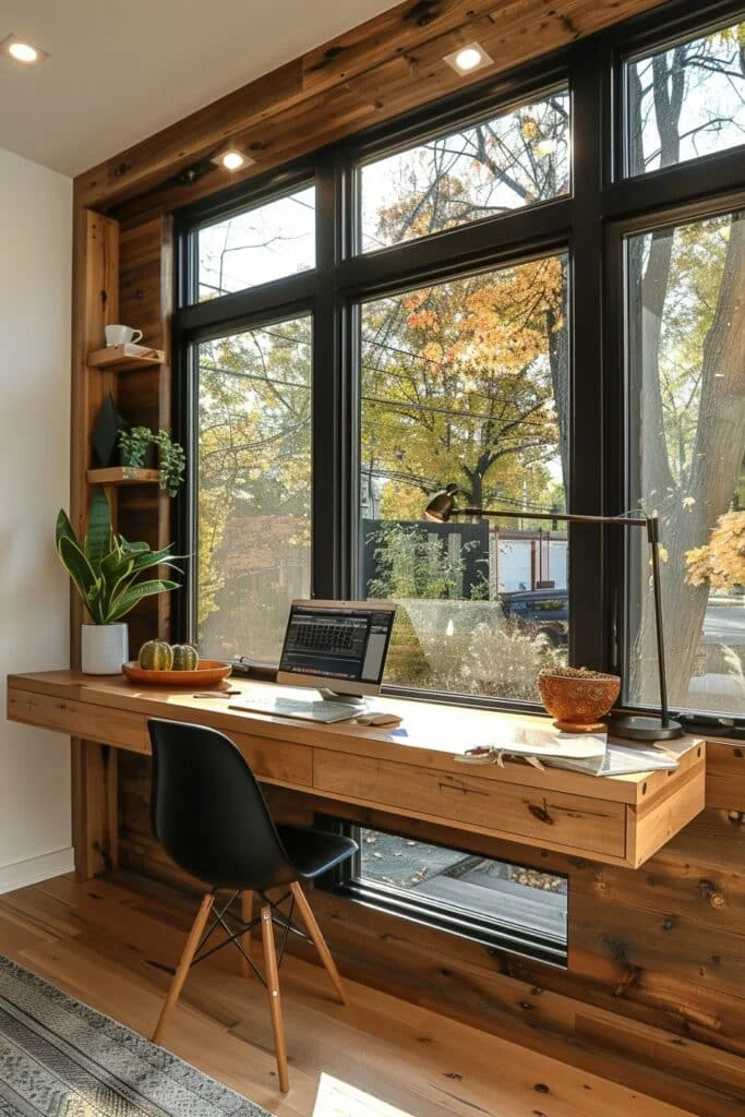 Space-Saving Wall-Mounted Desk Designs